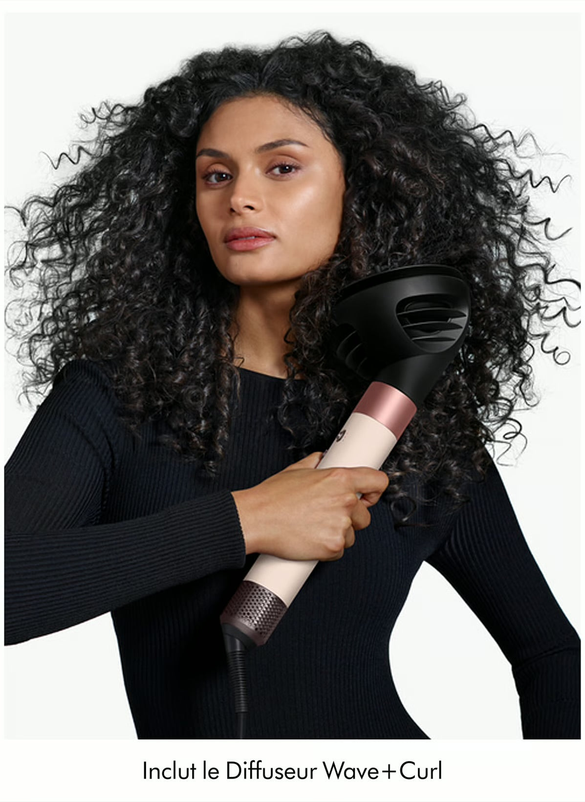 Dyson Airwrap I.D Cheveux bouclés à frisés edition limitée Soie/Ambrée