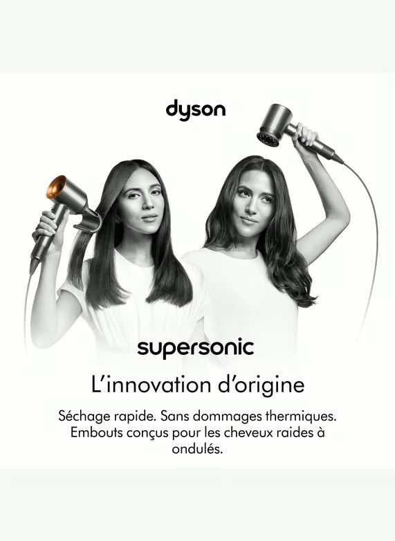 Dyson Supersonic™ Cheveux raides à ondulés Bleu de Prusse Cuivré