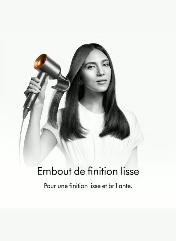 Dyson Supersonic™ Cheveux raides à ondulés Bleu de Prusse Cuivré